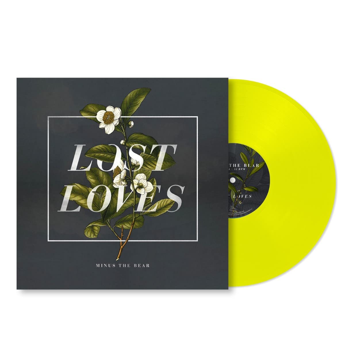 Minus The Bear ‎- Lost Loves 2022 Indie Exclusive Neon Yellow