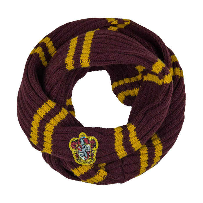 Cinereplicas - Harry Potter - Infinity Schal - Superweich - Licence -Offiziel lizensiert - Gryffindor - 190 cm -Gelb und Rot