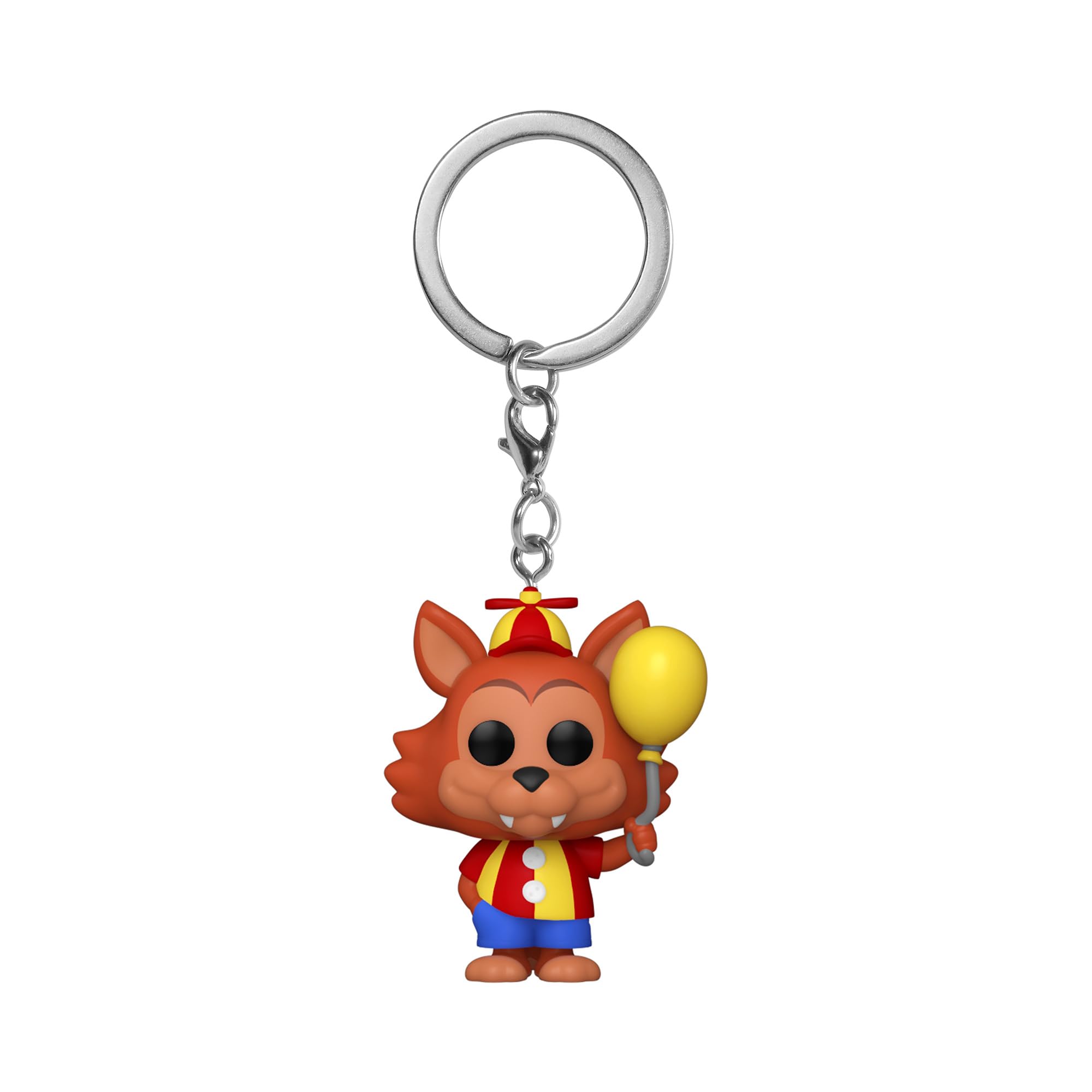 Funko Pop! Keychain: Five Nights at Freddy's (FNAF) SB - Balloon Foxy - Neuartiger Schlüsselanhänger - Vinyl-Minifigur Zum Sammeln - Strumpffüller - Geschenkidee - Offizielle Handelswaren - Minifigur
