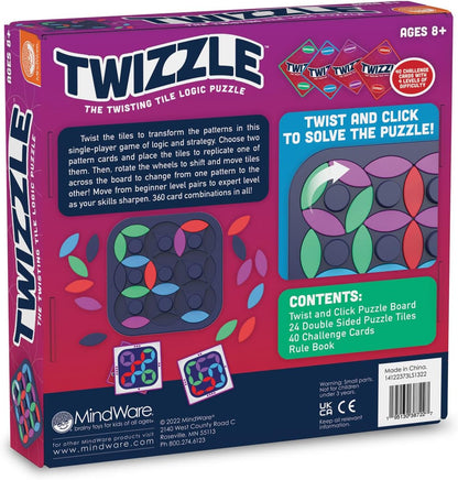 Mindware, Twizzle Puzzle, Ages 8+, 1 Players