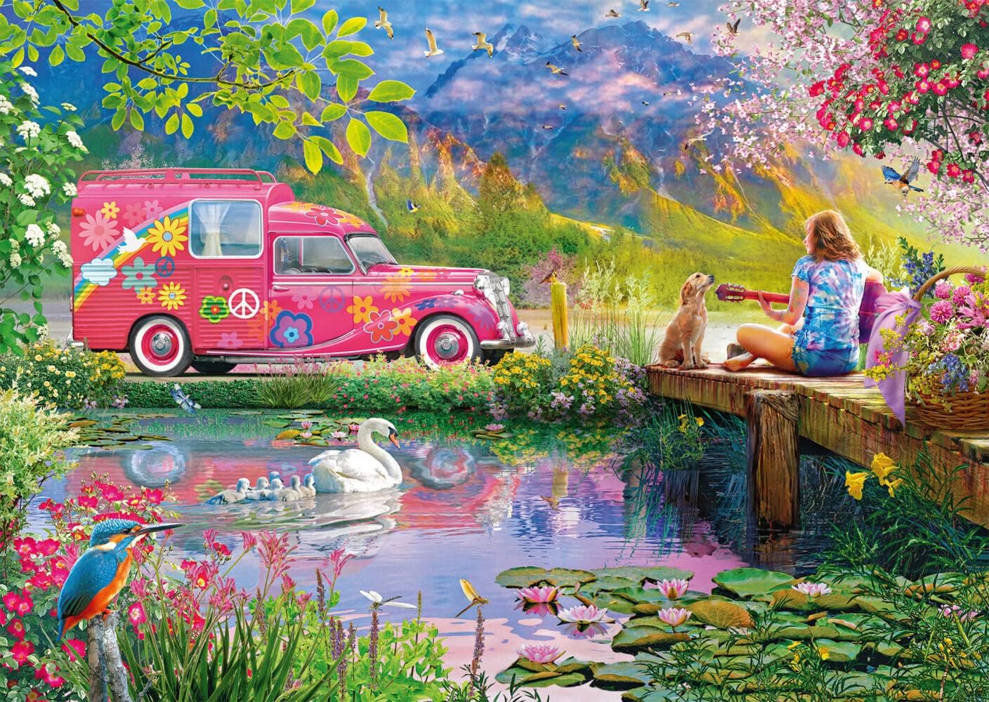 Schmidt, Peace on Earth (1,000 Pieces), Jigsaw Puzzle, Ages 14+, 1+ Players