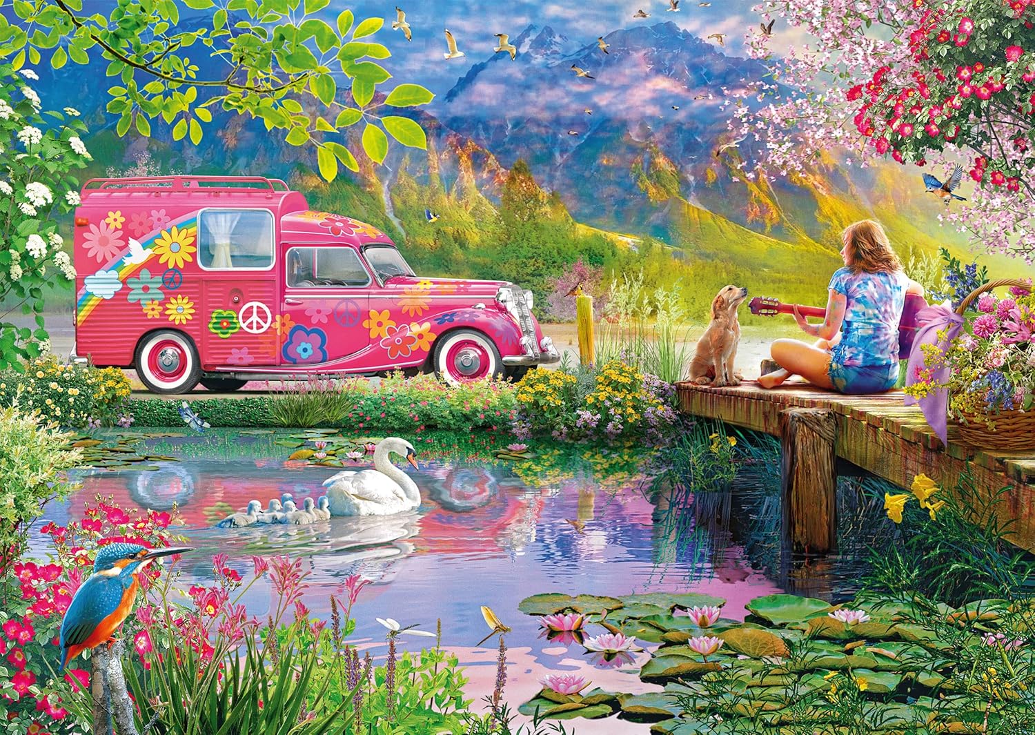 Schmidt, Peace on Earth (1,000 Pieces), Jigsaw Puzzle, Ages 14+, 1+ Players