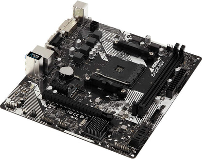 ASRock B450M-HDV R4.0 Socket AM4/ AMD Promontory B450/ DDR4/ SATA3&USB3.1/ M.2/ A&GbE/MicroATX