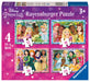Ravensburger Disney Princess Toys - 4 in a Box Jigsaw Puzzles - 12, 16, 20, 24 Pieces - 2023 Edition