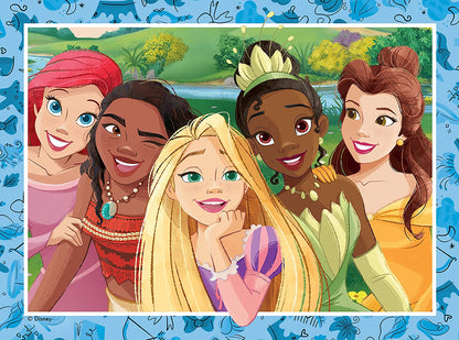 Ravensburger Disney Princess Toys - 4 in a Box Jigsaw Puzzles - 12, 16, 20, 24 Pieces - 2023 Edition
