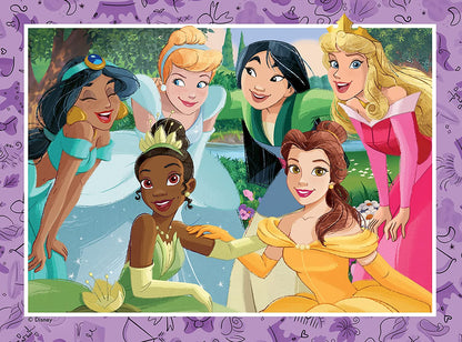 Ravensburger Disney Princess Toys - 4 in a Box Jigsaw Puzzles - 12, 16, 20, 24 Pieces - 2023 Edition