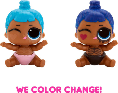 L.O.L. Surprise! LOL Surprise Sooo Mini Lil Sisters - Surtido Aleatorio - Incluye Muñeca Lil Sister Coleccionable Edición Limitada, 5 Sorpresas y Bolas Sorpresa Mini LOL - Regalo para niños de 4+ años