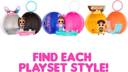 Mini LOL Surprise Move & Groove with Mini OMG Fashion Doll, Surprises, Mini Dolls, Collectible Dolls, Moving Ball Playset- Great Gift for Girls Age 4+