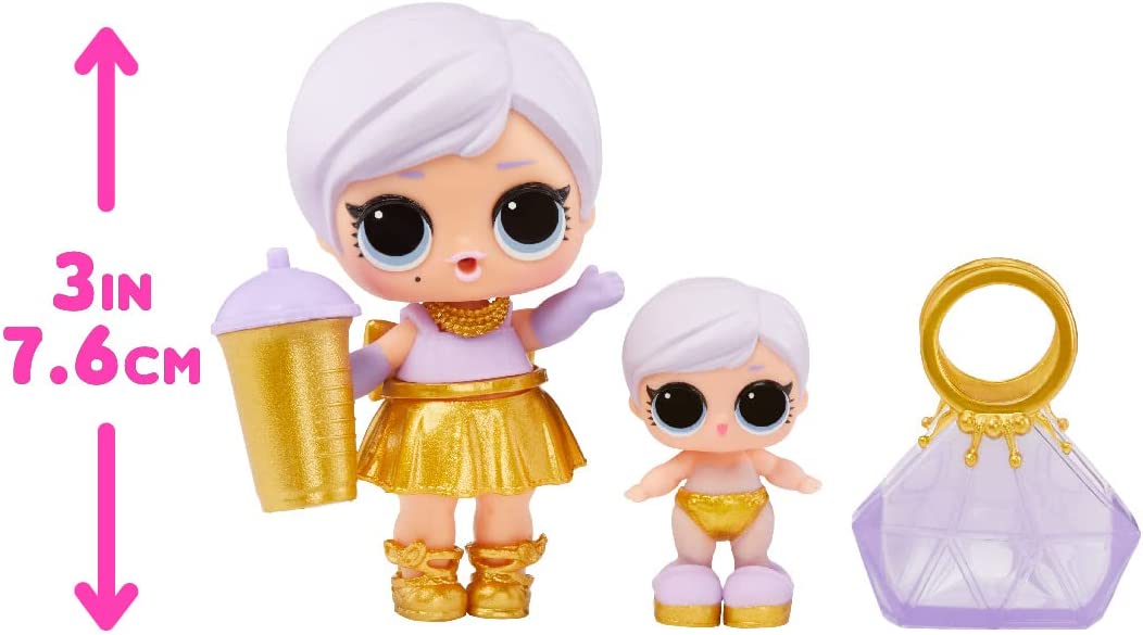 L.O.L. Surprise! Confetti Pop Birthday Sisters - Limited Edition Sammelpuppen in 2 Geschenkboxen mit 10 Konfetti-Überraschungen - Mit Wasserüberraschung, Mode, Accessoires und Geschenktüte, 4+