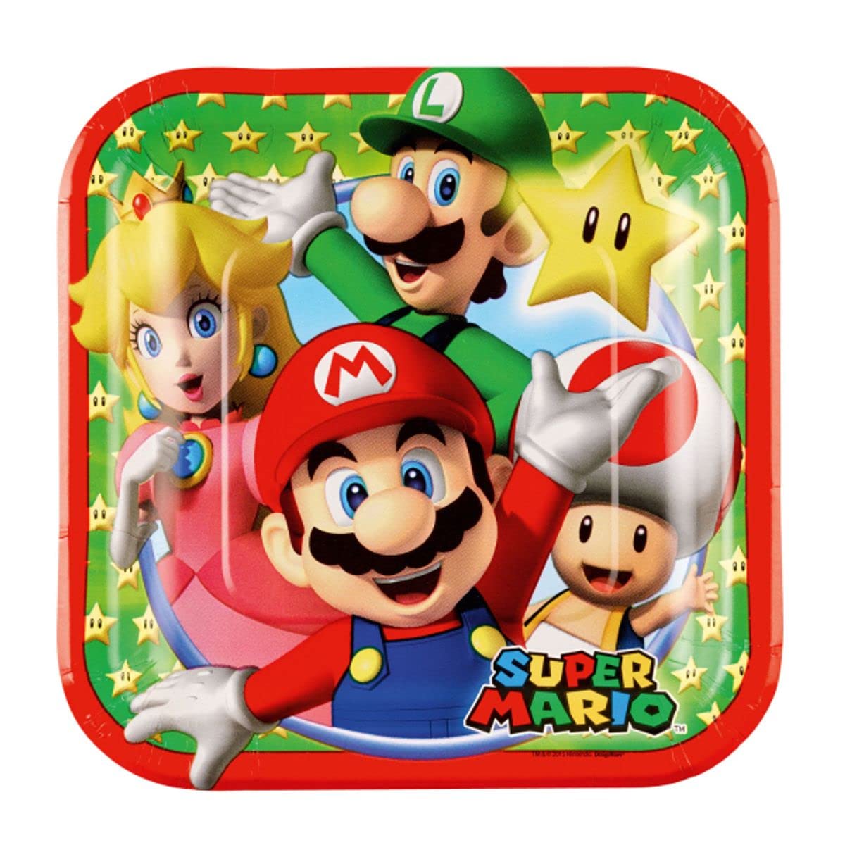 divers - Super Mario Bordjes Taart 8st.