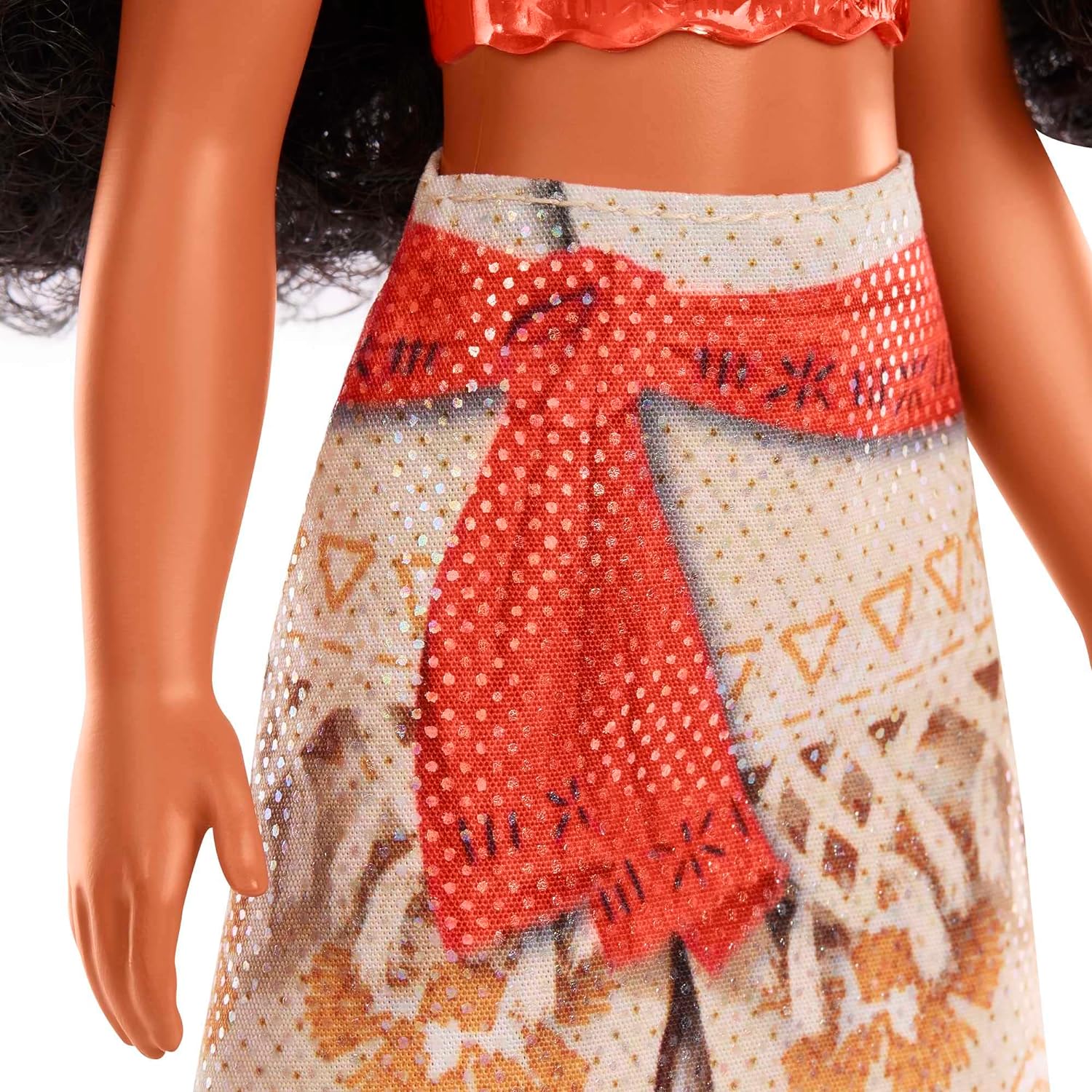 Mattel Disney Princess Toys, Vaiana Posable Fashion Doll with Sparkling Clothing and Accessories Inspired by the Disney Movie, Gift for Kids, HPG68