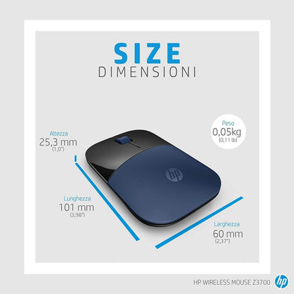 HP Z3700 Mouse Wireles Lumiere