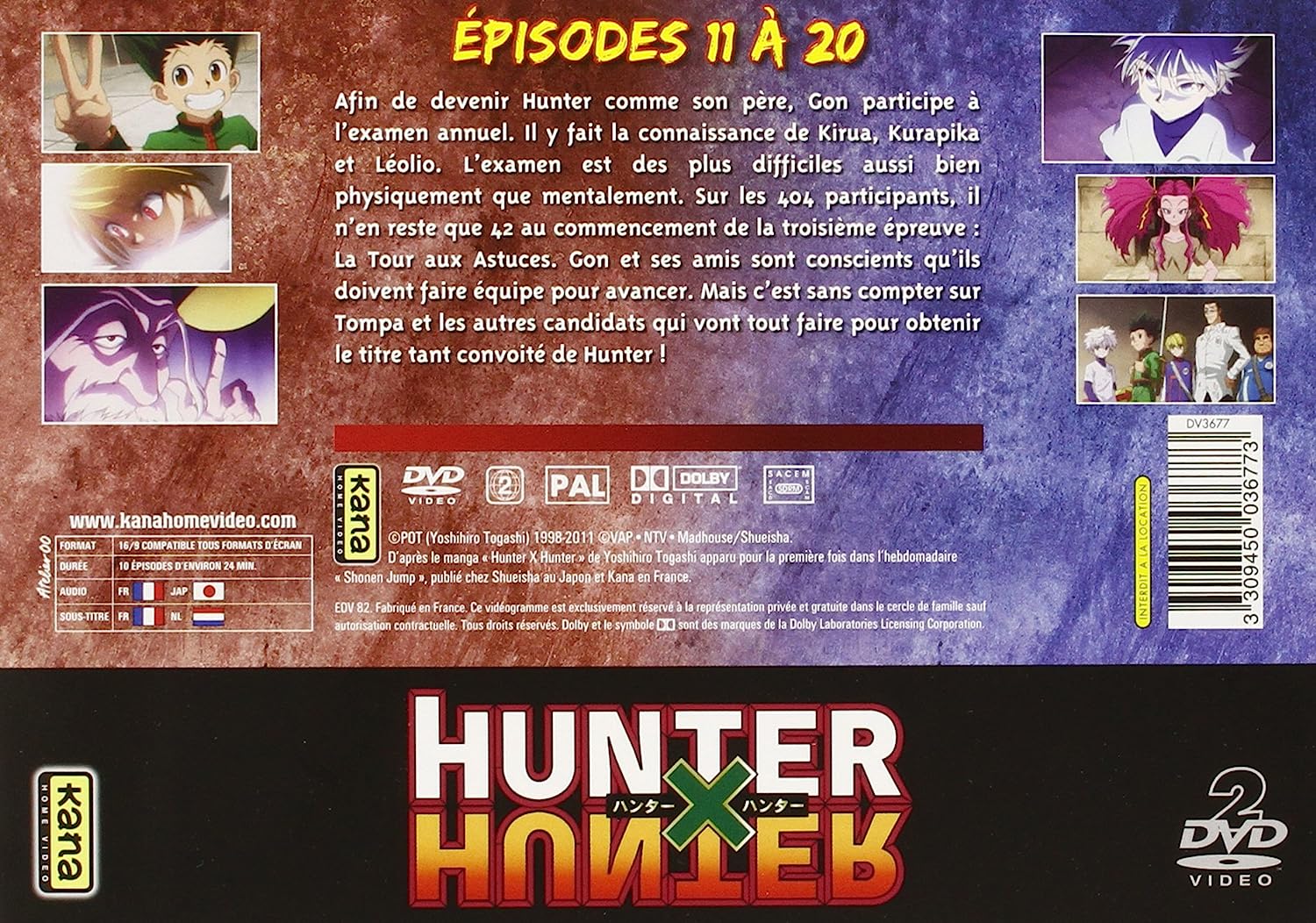 Coffret hunter X hunter, vol. 2
