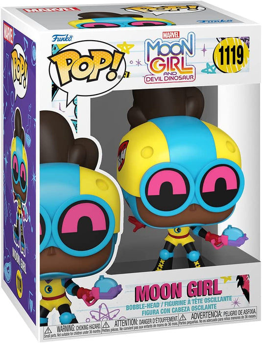 Funko POP! Marvel: Moon Girl - Moon Girl and Devil Dino - Collectable Vinyl Figure - Gift Idea - Official Merchandise - Toys for Kids & Adults - Comic Books Fans - Model Figure for Collectors
