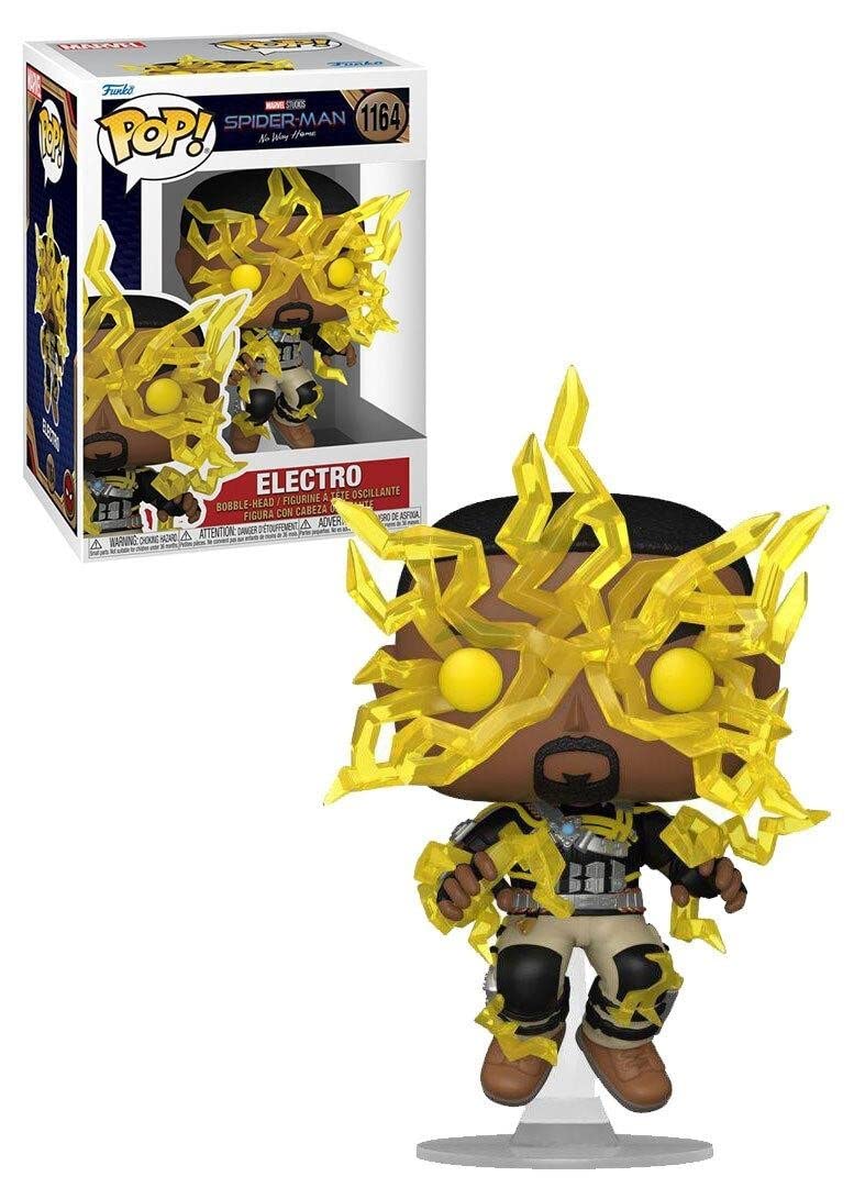 Funko Pop! Marvel: Spiderman No Way Home 2021 - Electro Finale - Spider-man - Collectable Vinyl Figure - Gift Idea - Official Merchandise - Toys for Kids & Adults - Movies Fans