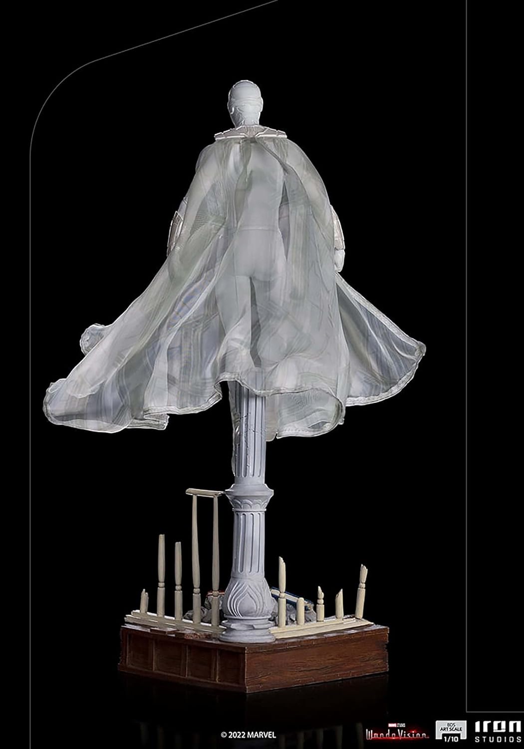 IRON STUDIO WANDAVISION - White Vision - Statuette 1/10 Art Scale - 33cm