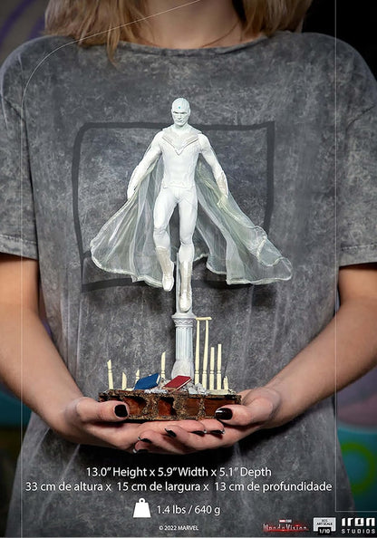 IRON STUDIO WANDAVISION - White Vision - Statuette 1/10 Art Scale - 33cm