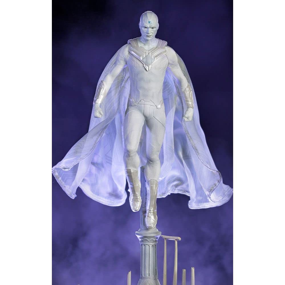 IRON STUDIO WANDAVISION - White Vision - Statuette 1/10 Art Scale - 33cm