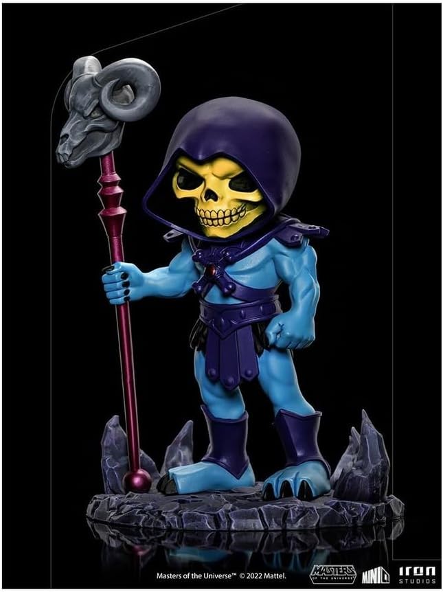 Iron Studios & MiniCo HEMAN63422-MC Masters Of The Universe Skeletor Minico Figure, Multicolour