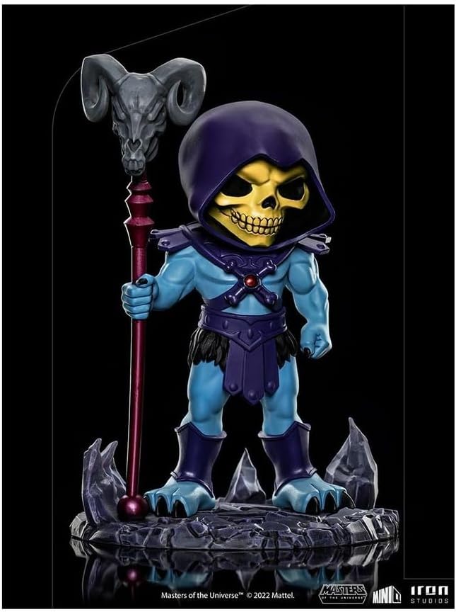 Iron Studios & MiniCo HEMAN63422-MC Masters Of The Universe Skeletor Minico Figure, Multicolour