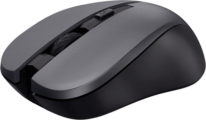 Trust Trezo Wireless Keyboard and Mouse Set, QWERTY UK Layout, Sustainable Design, Silent Computer Combo, 48 Months Battery Life, 2.4 GHz, Spill Resistant, Home Office, Work, PC, Black