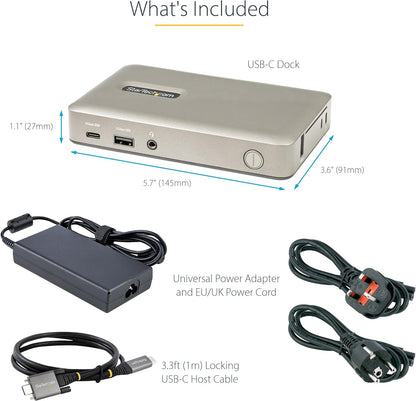 Dock Station Usb-C  Dp 4K/Vga