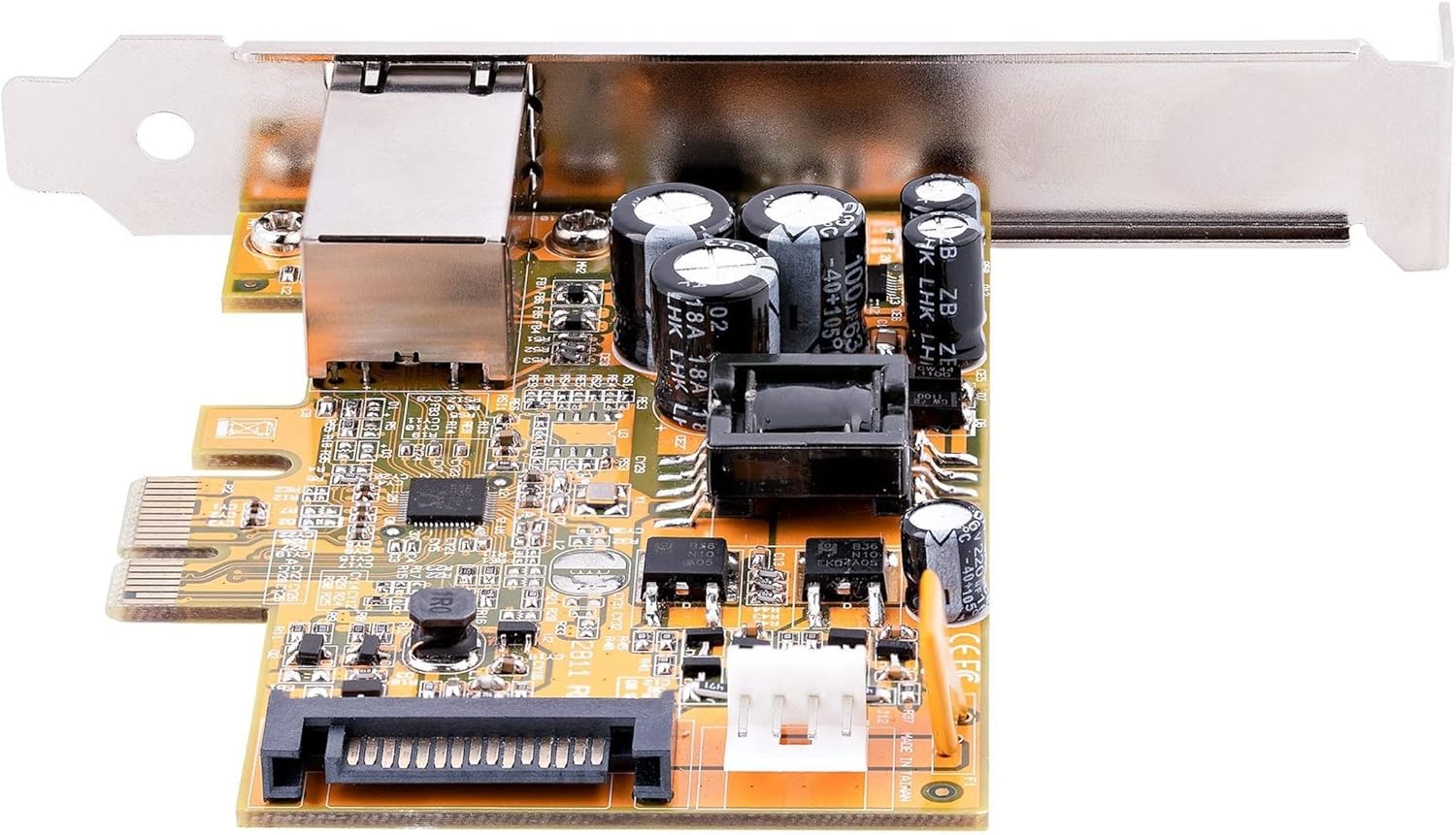 StarTech.com 1 Port 2.5Gbps PoE Network Card, PCIe Ethernet Card w/RJ45, 30W 802.3at PoE NIC for Desktops/Servers, Network PoE LAN Adapter w/Low-Profile Bracket, NBaseT, Windows/Linux (ST1000PEXPSE