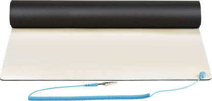 Startech.Com 11X18In Anti Static Mat, Esd Mat For Electronics Repair, Anti Static Desk Mat W/Detachable Grounding Wire,
