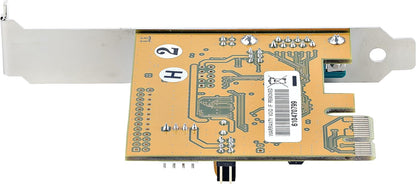 StarTech.com PCI Express Serial Card, PCIe to RS232 (DB9) Serial Interface Card, PC Serial Card, 16C1050 UART, Standard and Low Profile Brackets, COM Retention, Windows/Linux (11050-PC-SERIAL-CARD