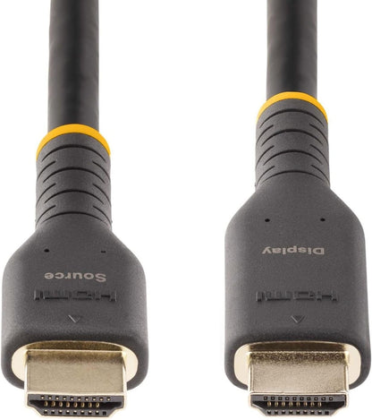 StarTech.com 30ft Active HDMI Cable w/Ethernet - HDMI 2.0 4K 60Hz UHD - Rugged HDMI Cord w/Aramid Fiber - Durable High Speed HDMI Cable - Heavy-Duty HDMI 2.0 Cable (RH2A-10M-HDMI-CABLE