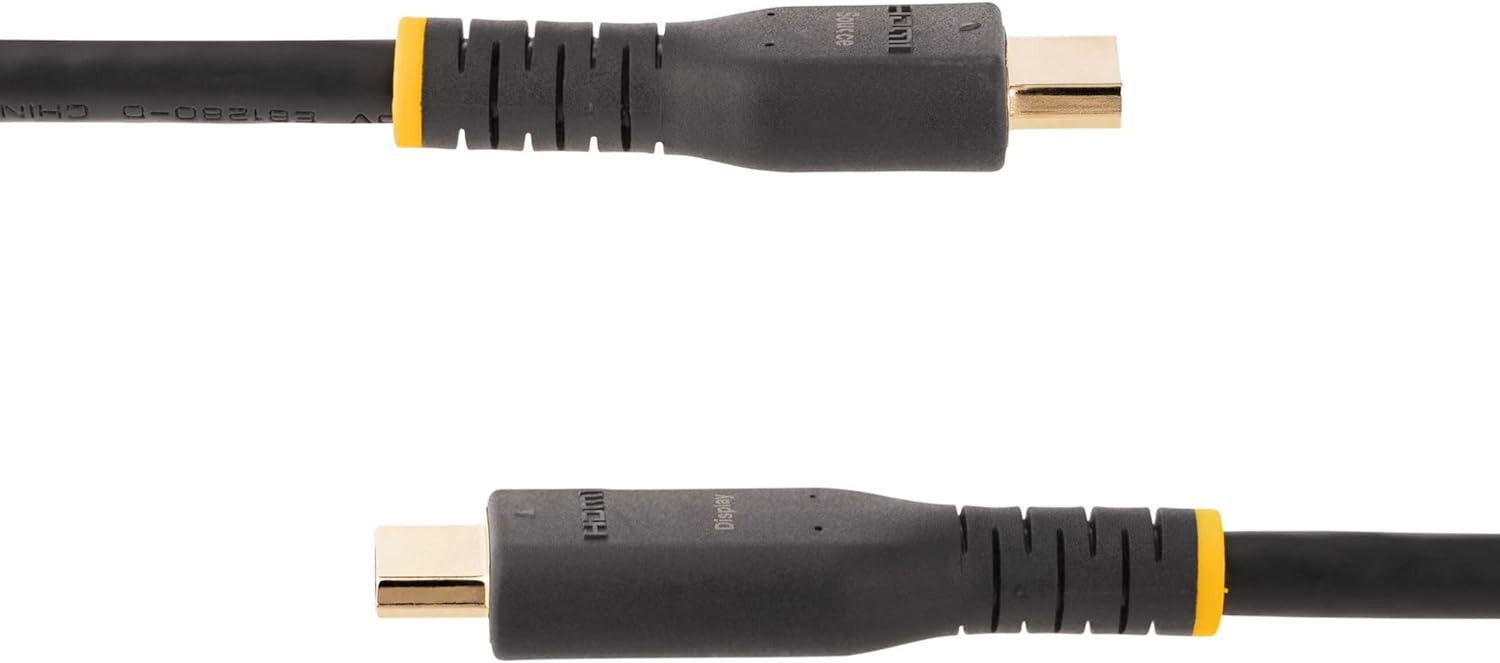 StarTech.com 30ft Active HDMI Cable w/Ethernet - HDMI 2.0 4K 60Hz UHD - Rugged HDMI Cord w/Aramid Fiber - Durable High Speed HDMI Cable - Heavy-Duty HDMI 2.0 Cable (RH2A-10M-HDMI-CABLE