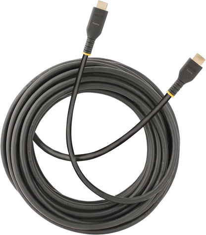 StarTech.com 30ft Active HDMI Cable w/Ethernet - HDMI 2.0 4K 60Hz UHD - Rugged HDMI Cord w/Aramid Fiber - Durable High Speed HDMI Cable - Heavy-Duty HDMI 2.0 Cable (RH2A-10M-HDMI-CABLE