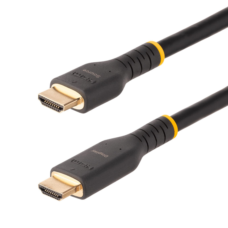 StarTech.com 23ft Active HDMI Cable w/Ethernet - HDMI 2.0 4K 60Hz UHD - Rugged HDMI Cord w/Aramid Fiber - Durable High Speed HDMI Cable - Heavy-Duty HDMI 2.0 Cable (RH2A-7M-HDMI-CABLE