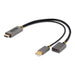 StarTech.com 1ft (30cm) HDMI to DisplayPort Adapter Cable, Active 4K 60Hz HDMI 2.0 to DP 1.2 Converter, HDR, USB Bus Powered, HDMI Source to DisplayPort Monitor for Laptops/PC (128-HDMI-DISPLAYPORT