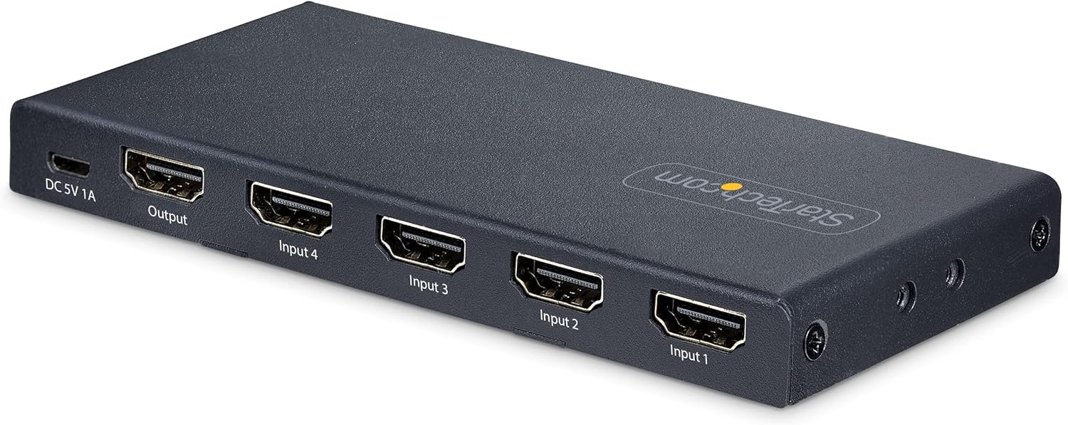 4-Port 8K Hdmi Switch - 8K 60Hz Hdmi 2.1 Auto Switcher