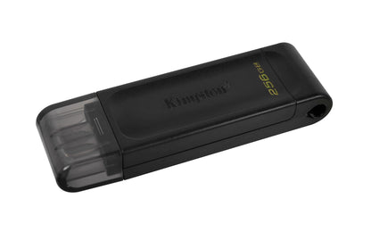 Kingston DataTraveler 70 - DT70/256GB Unidad Flash USB-C, Negro