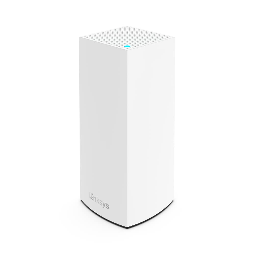 Linksys Atlas 6 Whole Home Mesh WiFi 6 System - Dual Band AX3000 Wireless Router - WiFi Extender with up to 3.0 Gbps Speed, 4x Faster for 25+ Devices & 2,000 sq ft Coverage - 1 Pack, White 1 Pack | 1-2 Bedrooms AX3000 | Dual-Band