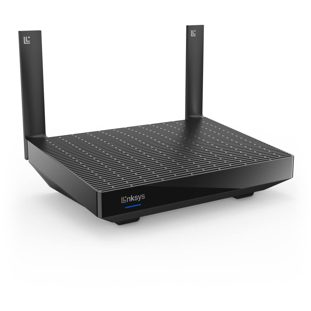Linksys Hydra 6 Dual Band Mesh WiFi 6 Router (AX3000) - Wireless Gaming Router with up to 3.0 Gbps Speed, Supports 25+ Devices & 2,000 sq ft - Works with Linksys Mesh WiFi System