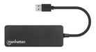 Manhattan 7-Port USB Hub A Male A Female 5Gbps Black