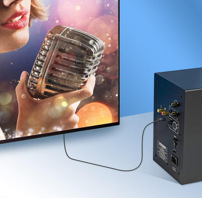 Toslink Digital Audio Cable 5M-M/M S/Pdif Goldplated