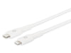 Manhattan 394512 USB-C™ to Lightning® Charge and Sync Cable 1m White