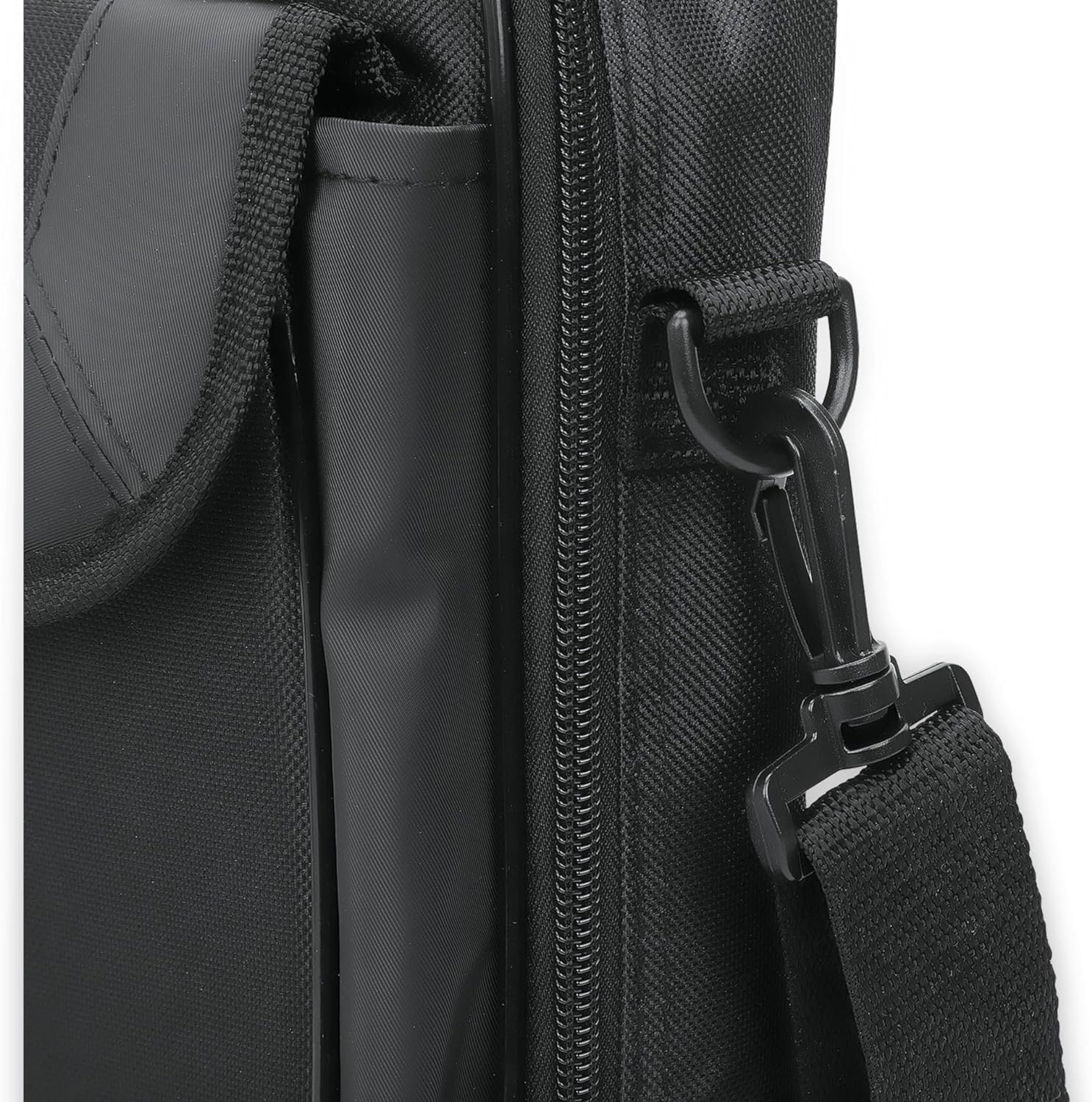 Manhattan Unisex's Cambridge Clamshell 14.1 inches Laptop Bag, Black, 14,1 Zoll