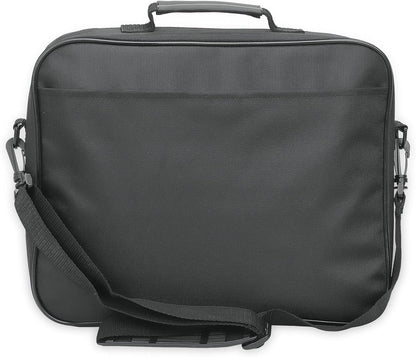 Manhattan Unisex's Cambridge Clamshell 14.1 inches Laptop Bag, Black, 14,1 Zoll