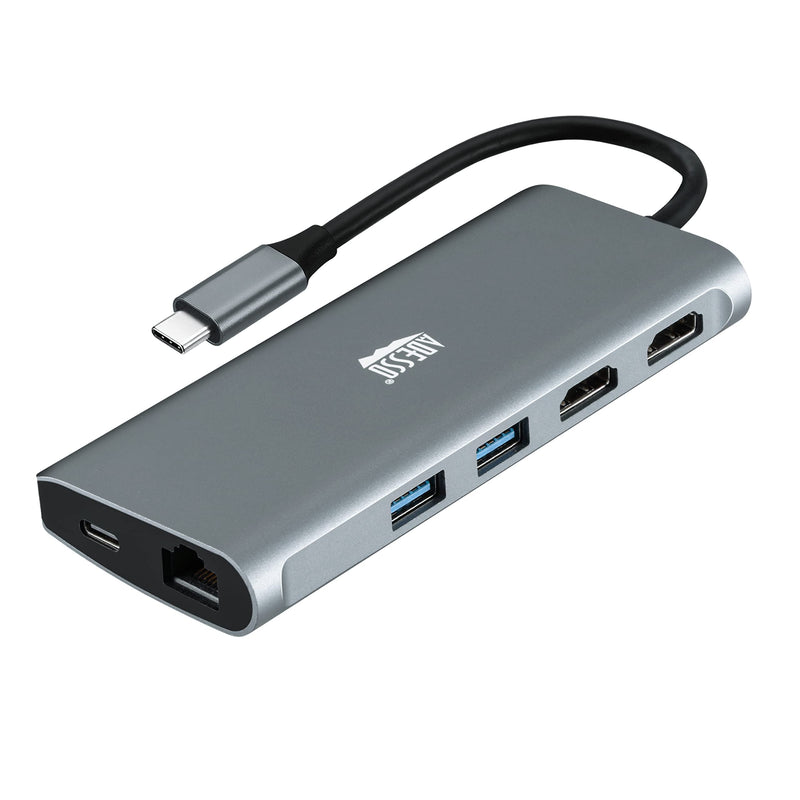 Adesso 9-in-1 USB-C Multi-Port Docking Station (TAA Compliant