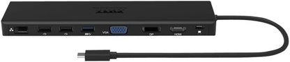Port Connect - Estación de Acoplamiento (100 W, 4 K, USB-C, 100 W), Color Negro