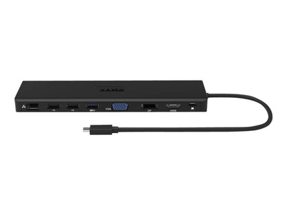 Port Connect - Estación de Acoplamiento (100 W, 4 K, USB-C, 100 W), Color Negro