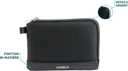 Mobilis PURE pochette acces Silver zip