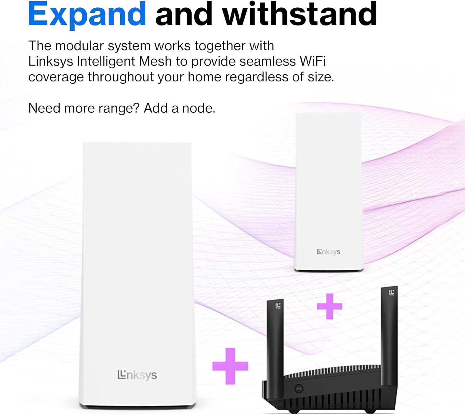 Linksys Hydra Pro 6 Dual Band Mesh WiFi 6 Router (AX5400) - Works with Velop Whole Home WiFi System - Wireless Internet Gaming Router, Parental Controls, Guest Network via Linksys App Wifi 6 AX5400 | Dual-Band