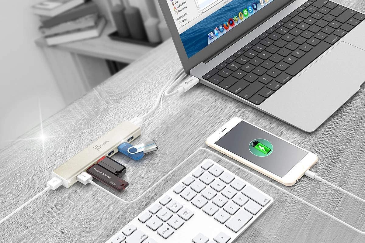 Usb-C 7- Port Hub - Eu/Uk