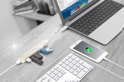 Usb-C 7- Port Hub - Eu/Uk